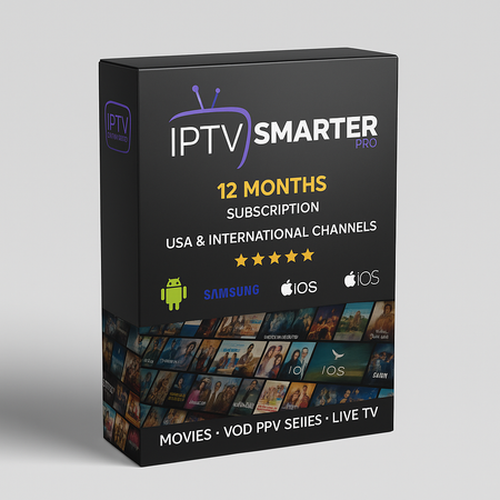 IPTV Smarters Pro Subscription – Best IPTV Service